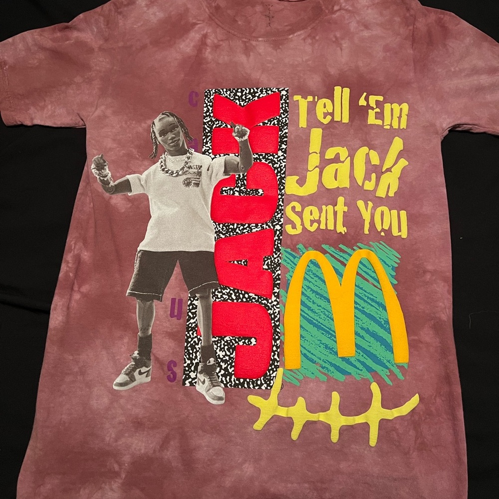 Travis Scott McDonald’s Shirt